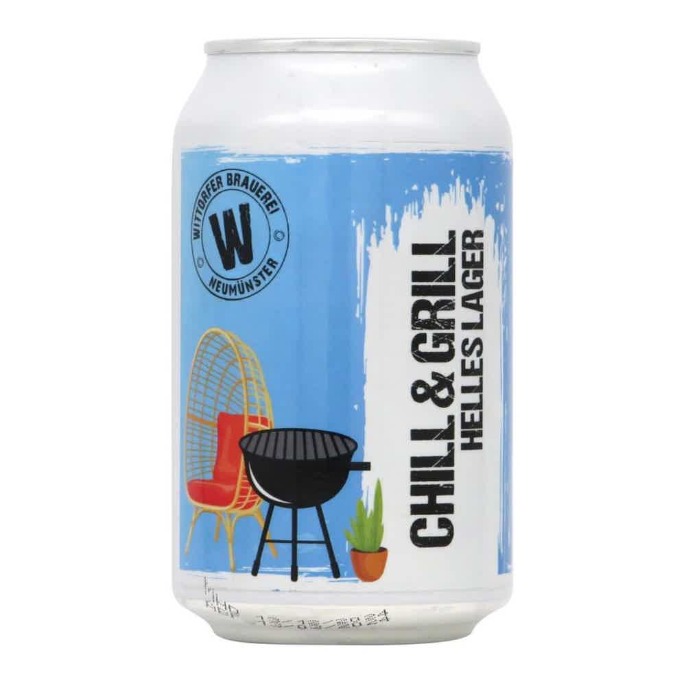 Wittorfer Chill & Grill Helles Lager 0,33l 5.0% 0.33L, Beer
