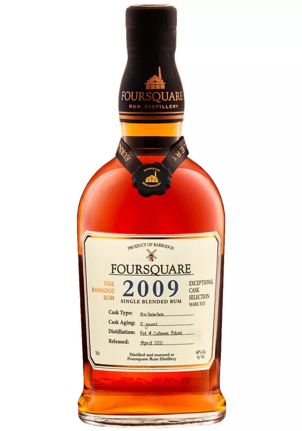 Foursquare ECS Vintage 2009 60.0% 0.7L, Spirits