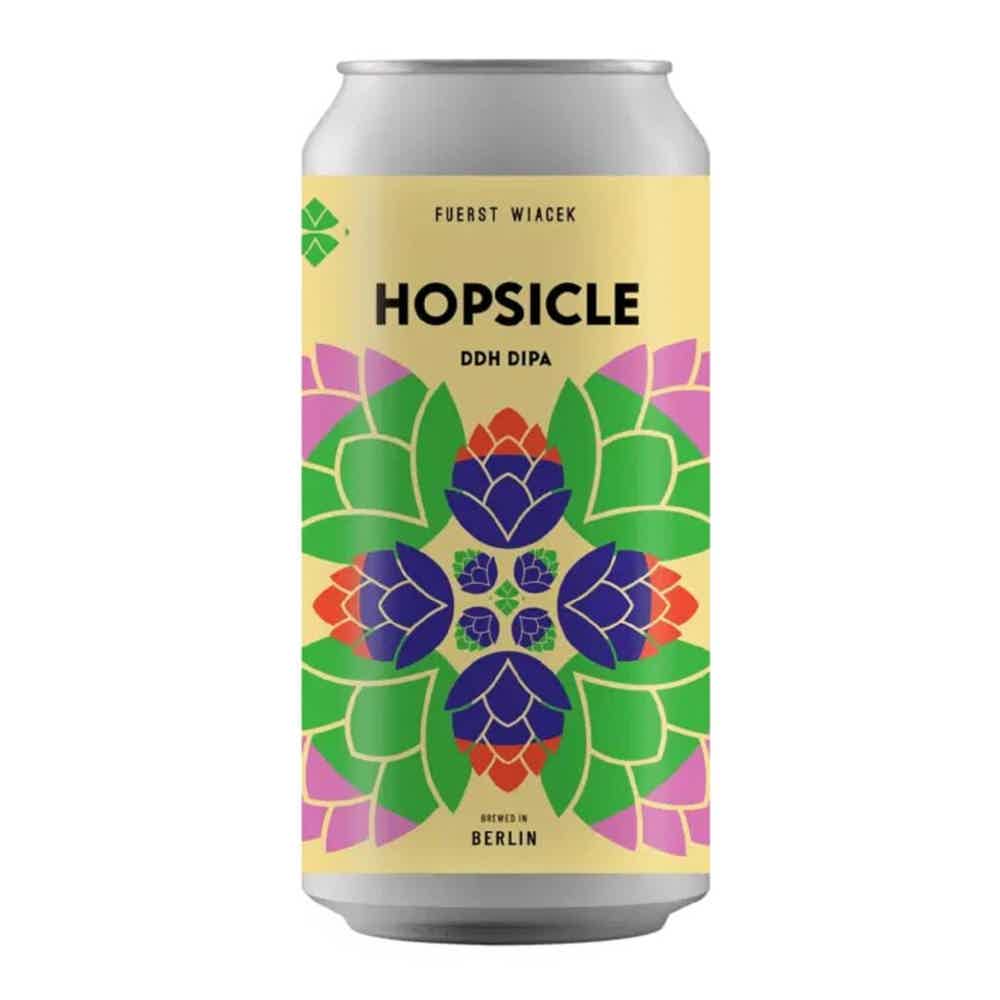 Fuerst Wiacek x Verdant Hopsircle DDH Double IPA (New Batch 25) 0,44l 8.0% 0.44L, Beer