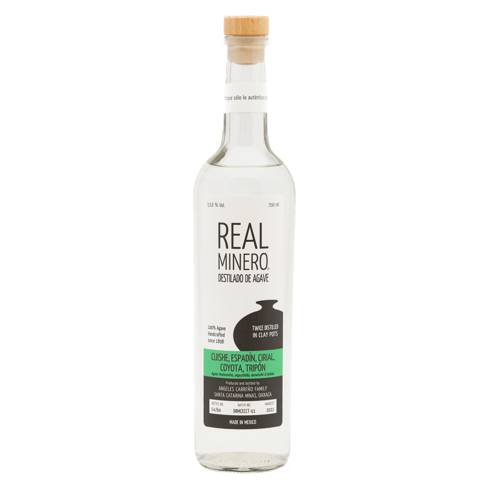 REAL MINERO 2021 CUISHE / ESPADÍN / CIRIAL / COYOTA / TRIPÓN | 700ML 53.6% 0.7L, Spirits