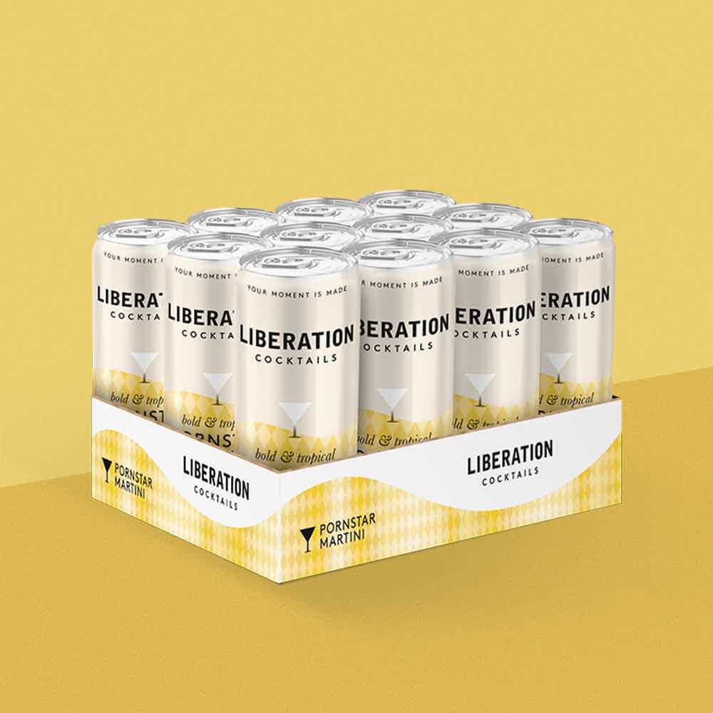 Pornstar Martini 12 Can Pack: Pornstar Martini 200ml can