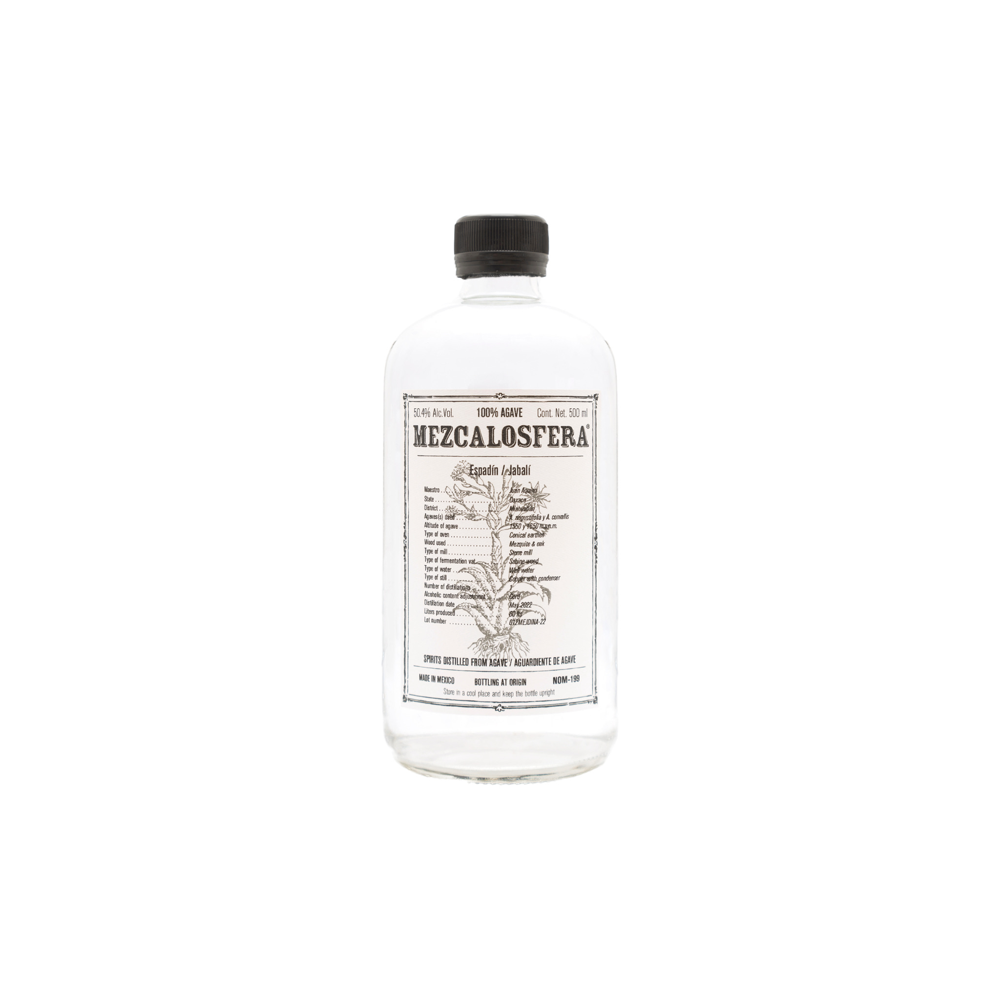 MEZCALOSFERA 2022 ESPADÍN / JABALÍ - JUAN AQUINO | 500 ML 50.4% 0.5L, Spirits