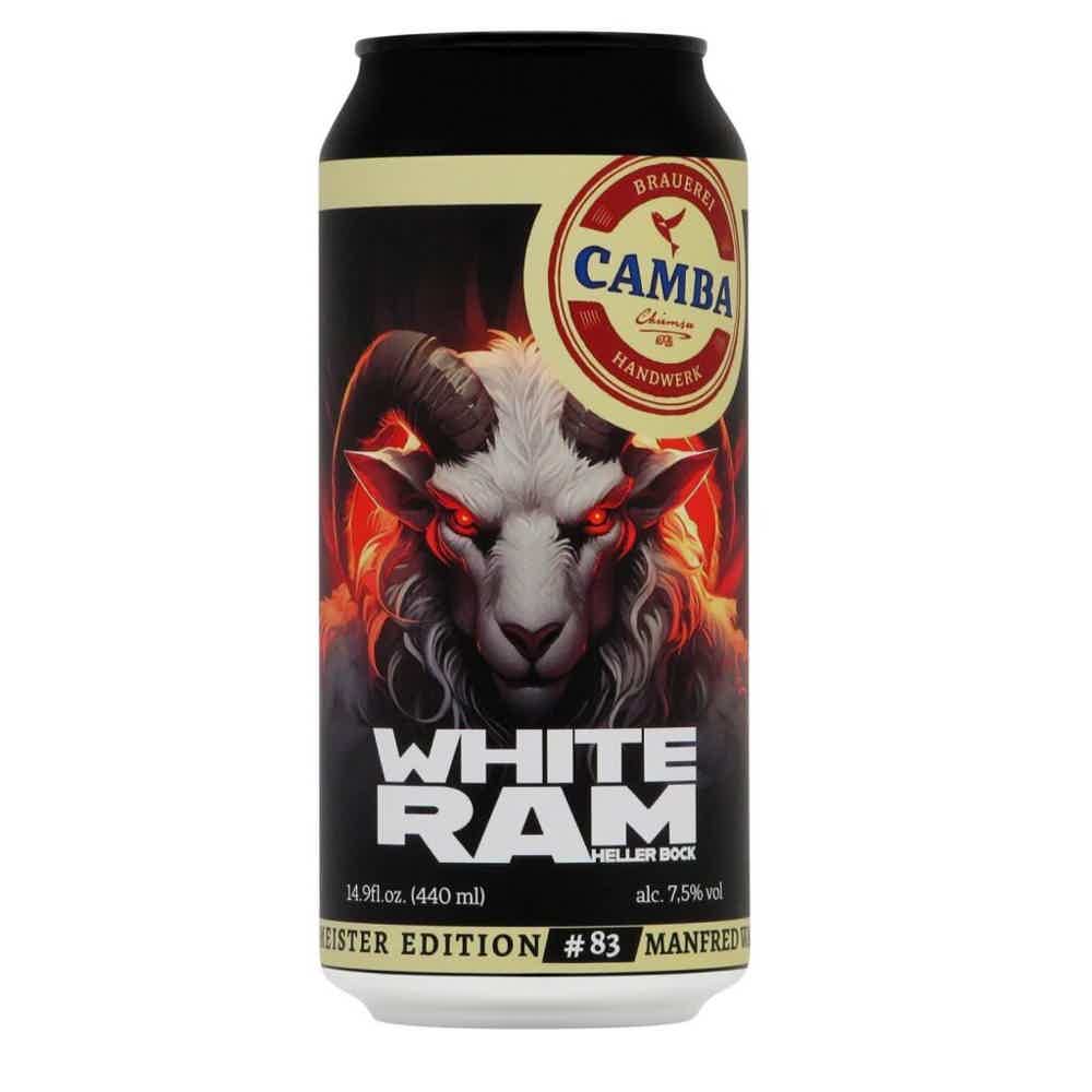 Camba BME #83 White Ram Heller Bock 0,44l 7.5% 0.44L, Beer