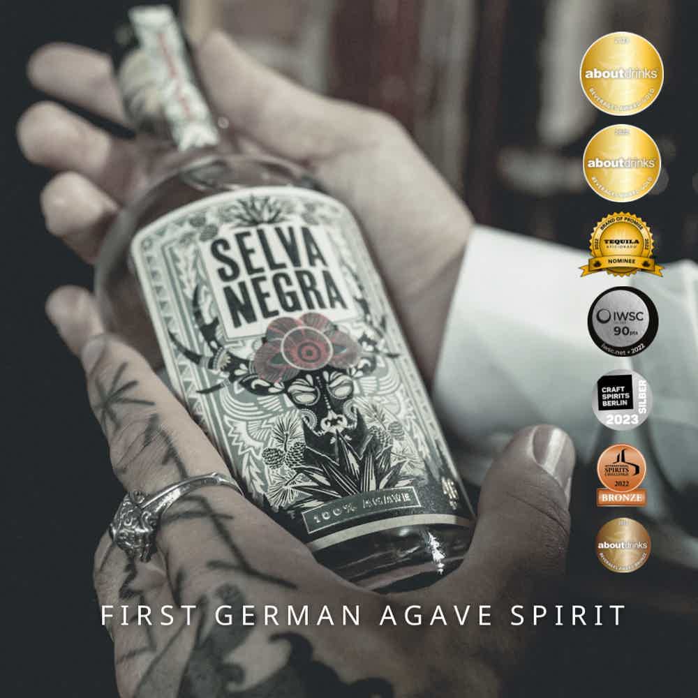 SELVA NEGRA - AGAVE SPIRIT 46.0% 0.5L, Spirits
