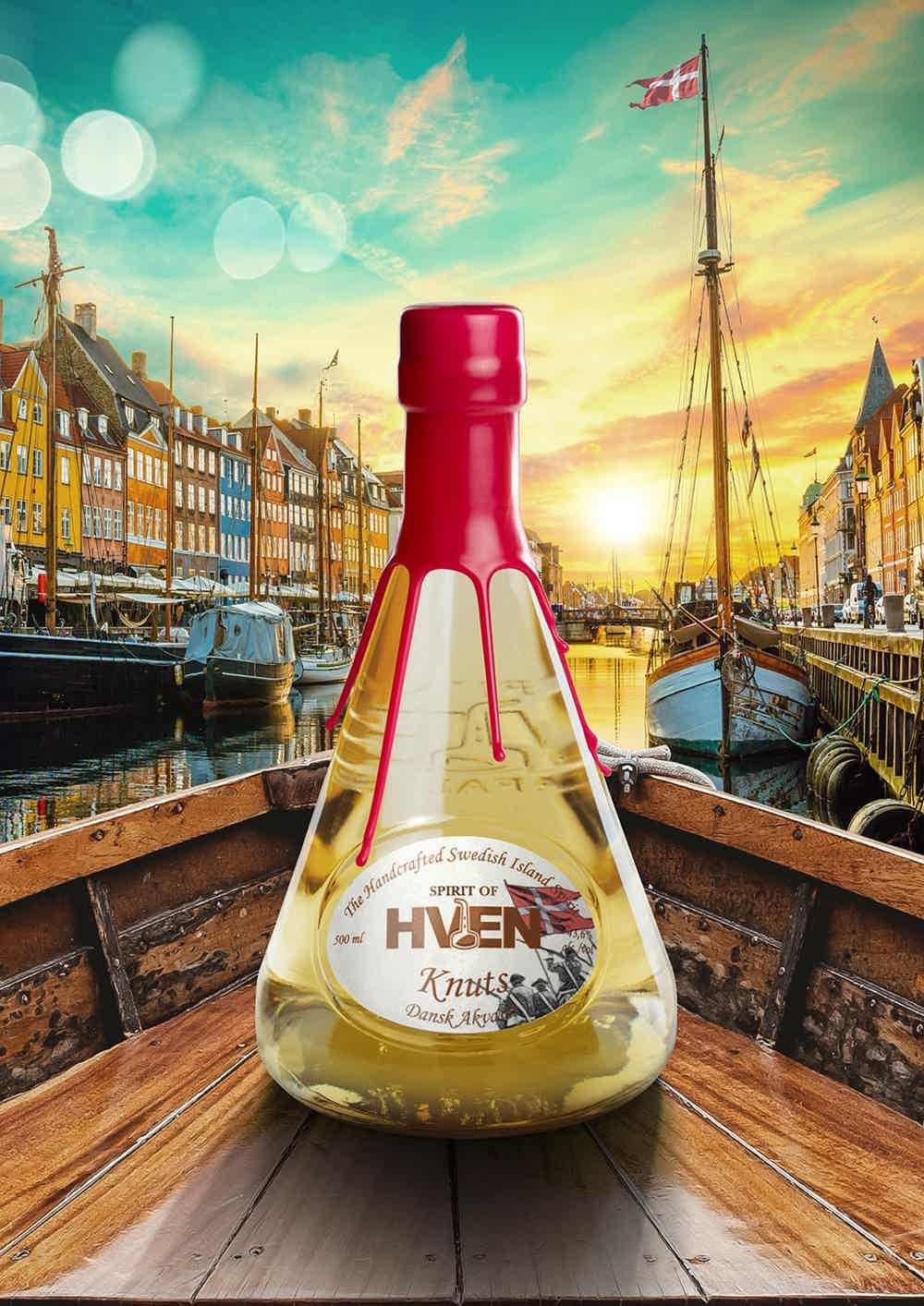 Spirit of Hven Knuts Akvavit 43.6% 0.5L, Spirits