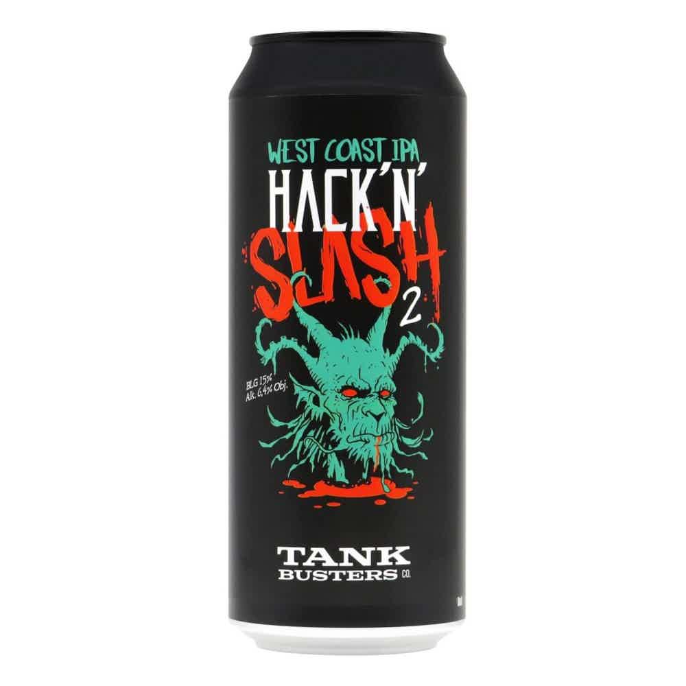 TankBusters Hack'N'Slash Hazy West Coast IPA 0,5l 6.4% 0.5L, Beer