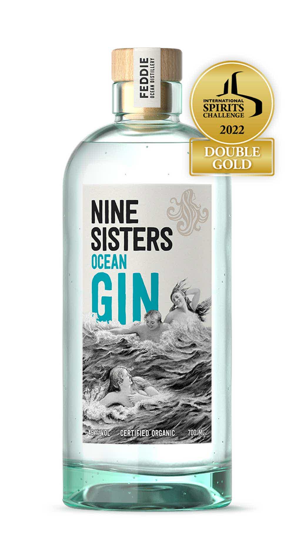 Nine Sisters Ocean Gin 46.0% 0.7L, Spirits