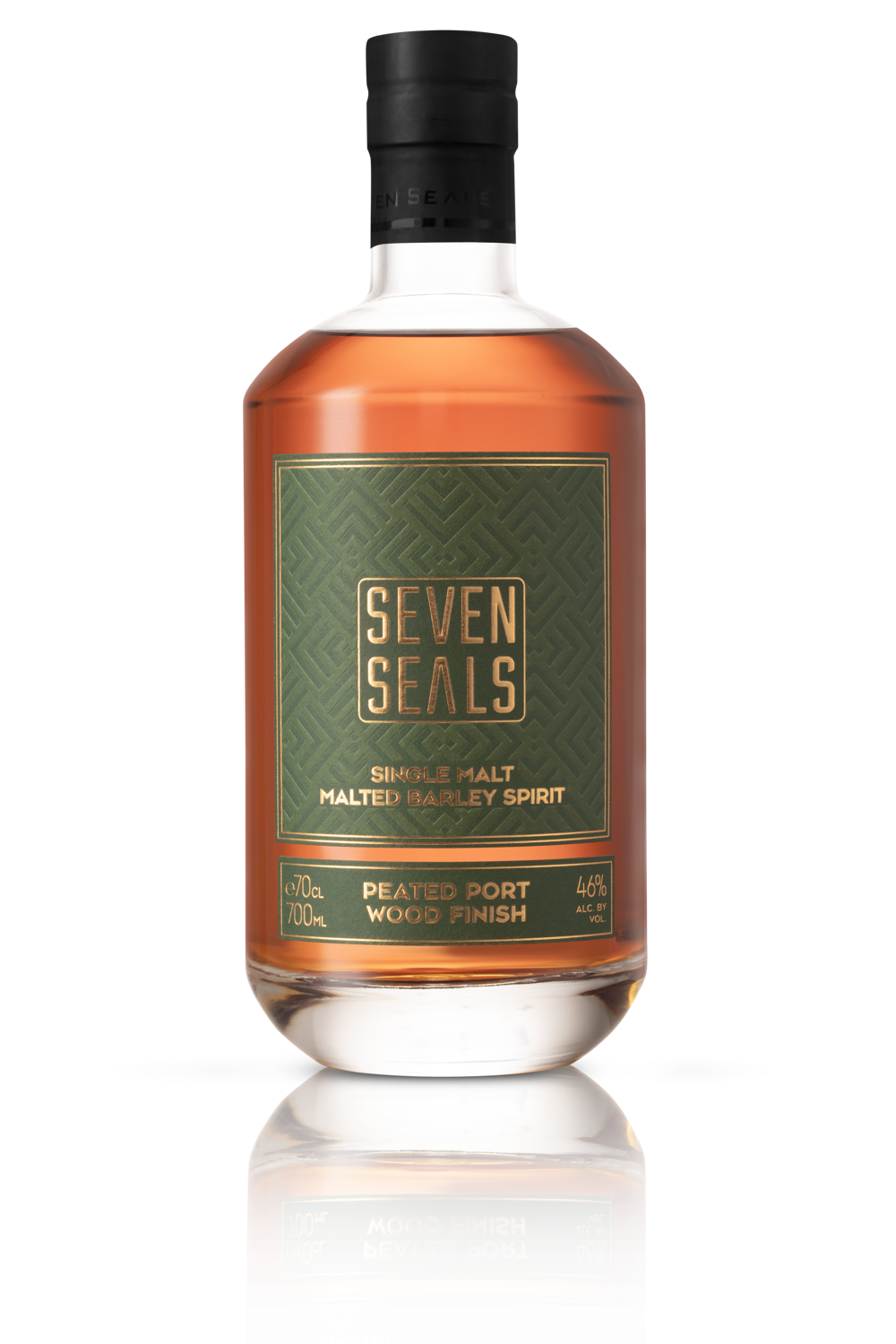 Seven Seals Peated Port Wood Finish 46.0% 0.7L, Spirits