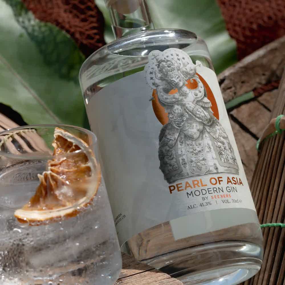 SEEKERS PEARL OF ASIA GIN 41.3% 0.7L, Spirits