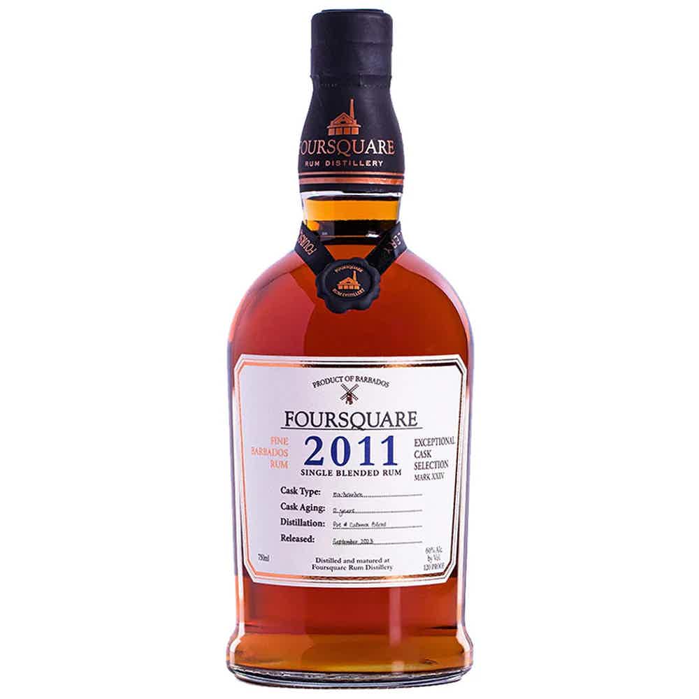 Foursquare Distillery Vintage 2011 60.0% 0.7L, Spirits