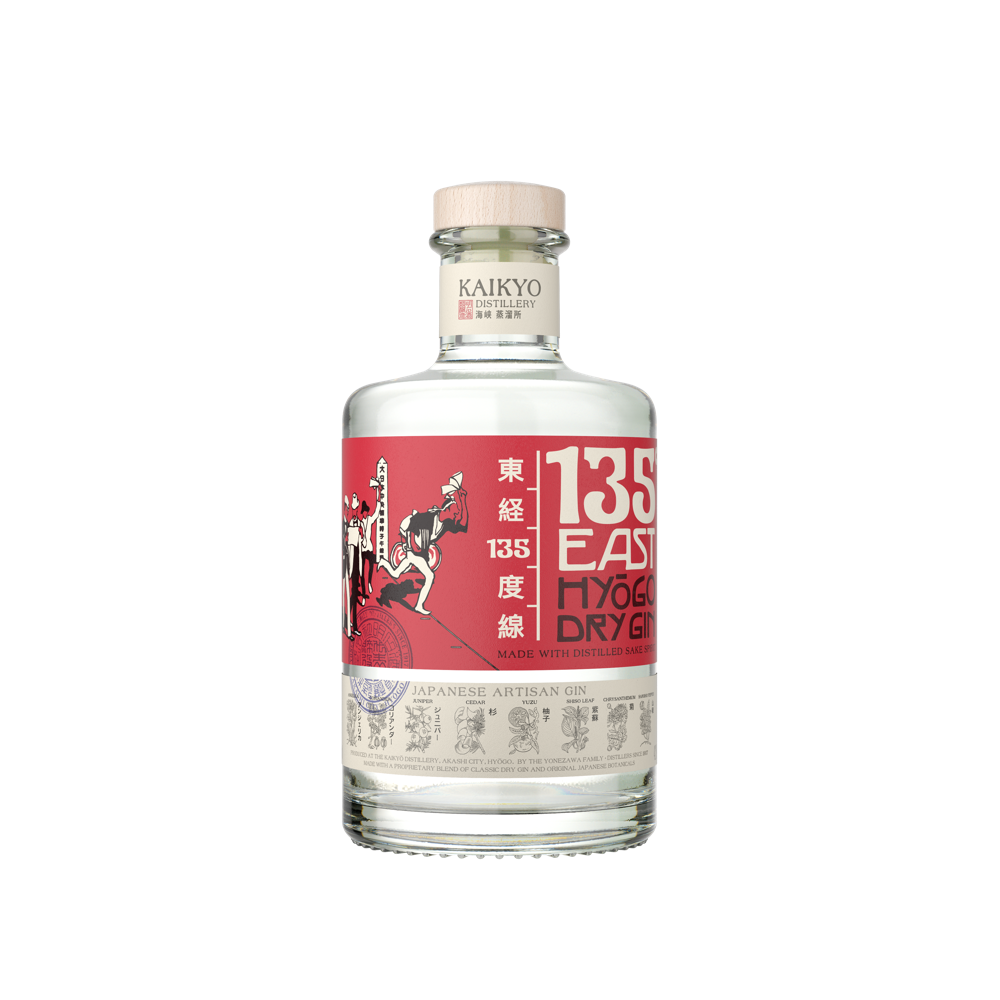 Hyogo East 135 Dry Gin 42.0% 0.7L, Spirits