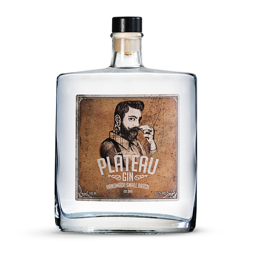 Plateau Gin 42.1% 0.5L, Spirits
