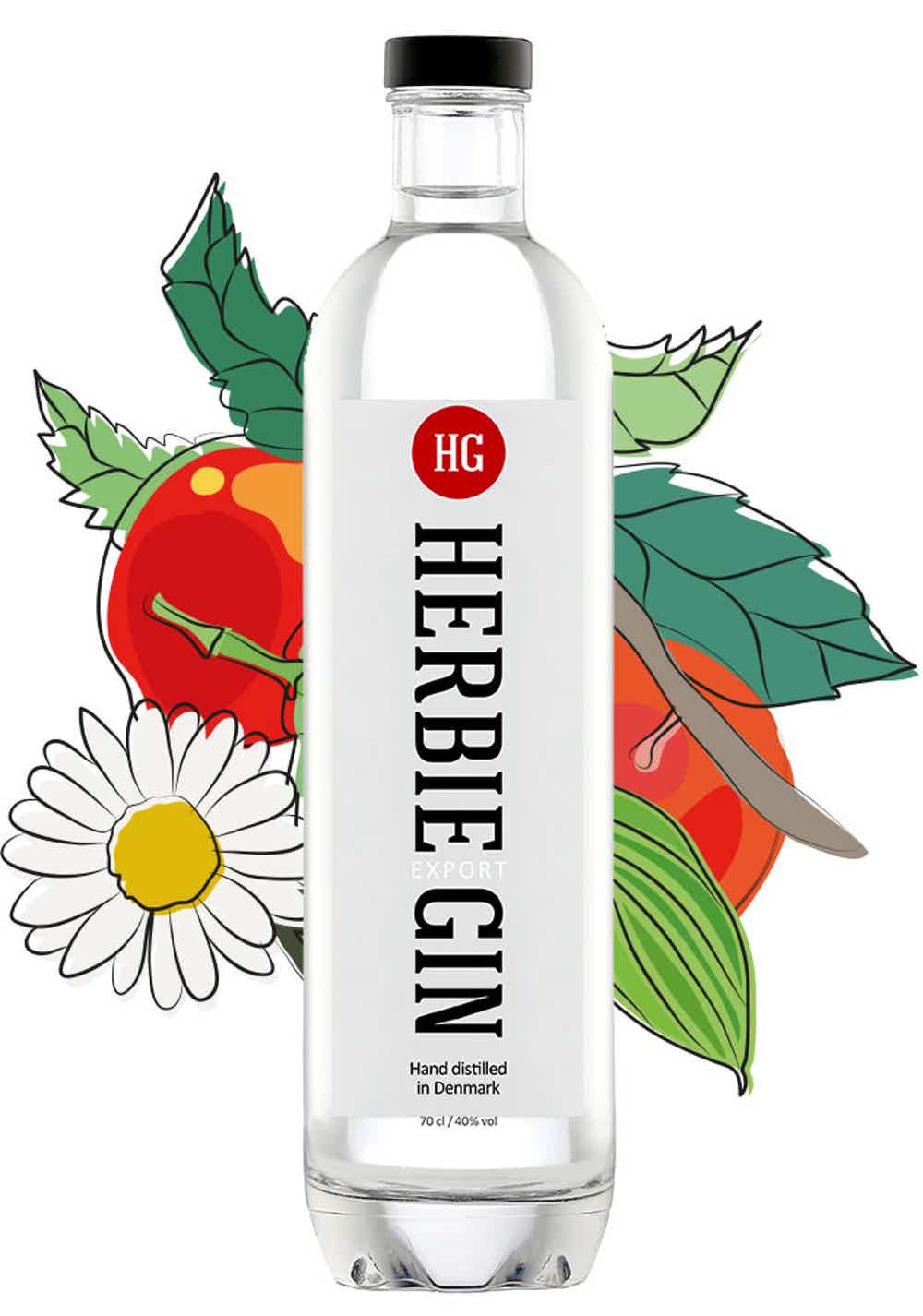 Herbie Export Gin 40.0% 0.7L, Spirits