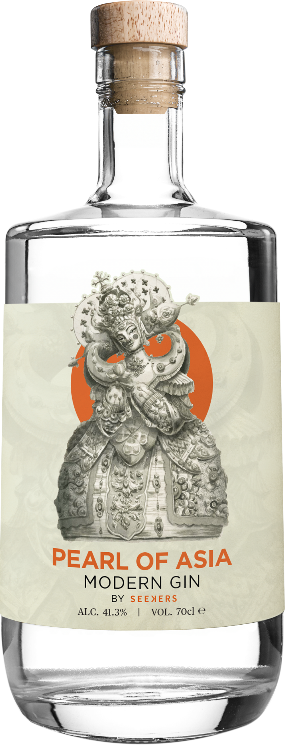 SEEKERS PEARL OF ASIA GIN 41.3% 0.7L, Spirits