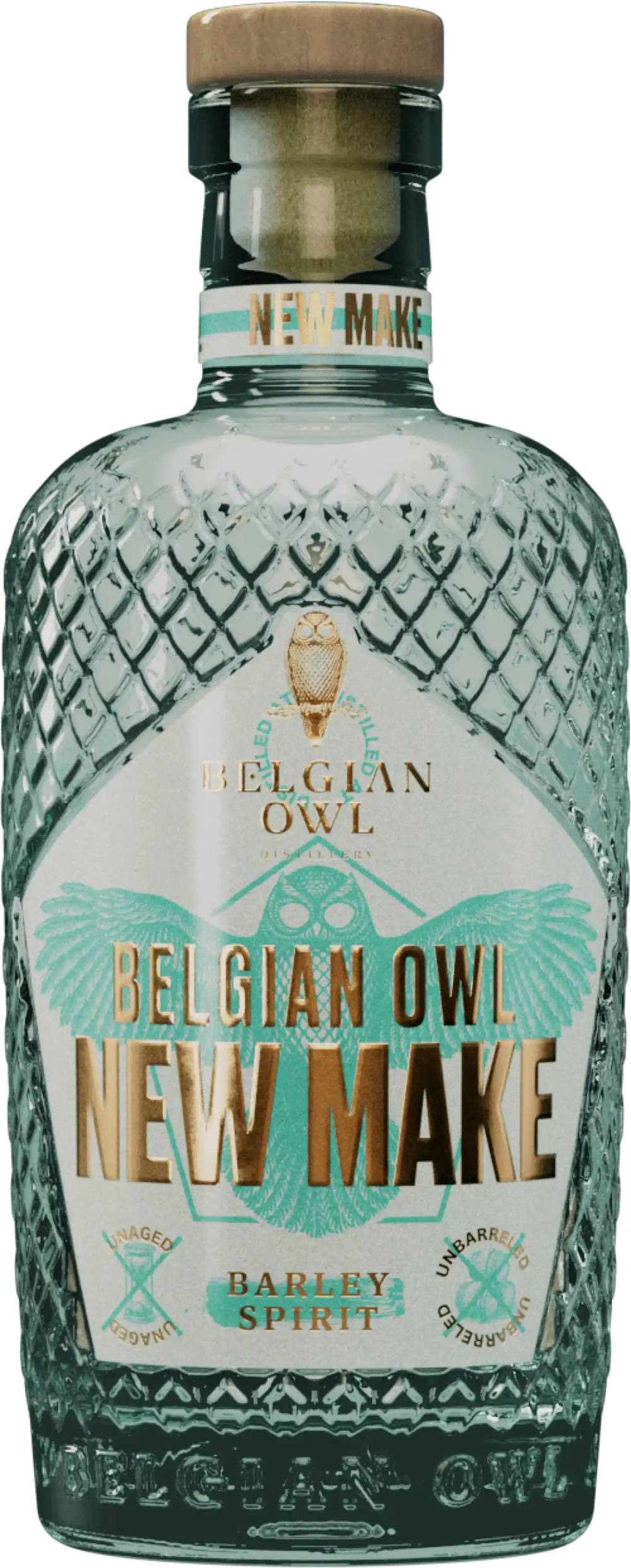 Belgian Owl New Make 46.0% 0.5L, Spirits