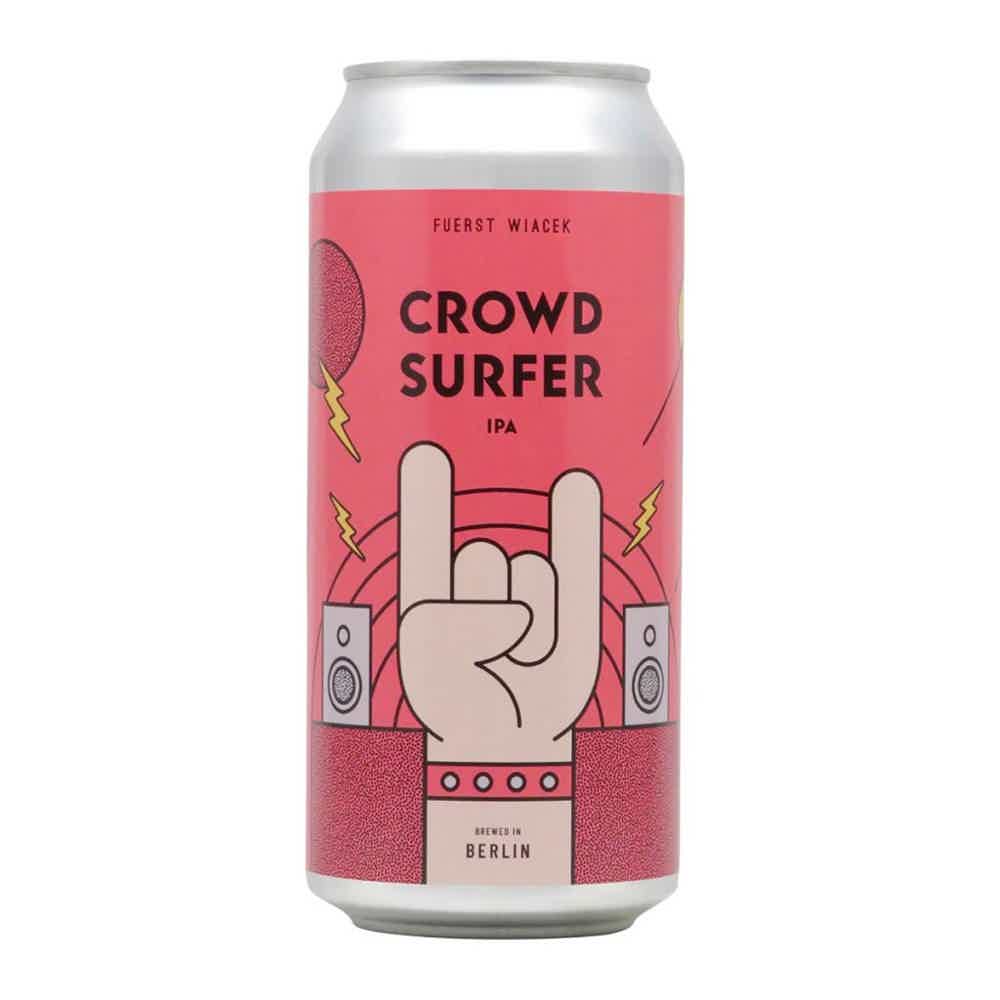 Fuerst Wiacek Crowdsurfer IPA 0,44l 6.2% 0.44L, Beer