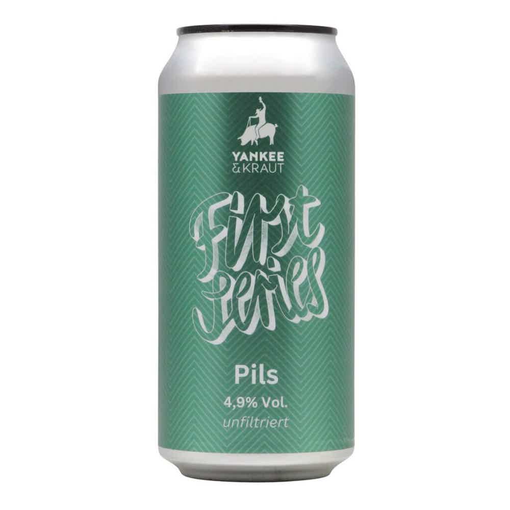 Yankee & Kraut First Series Pils 0,44l 4.9% 0.44L, Beer