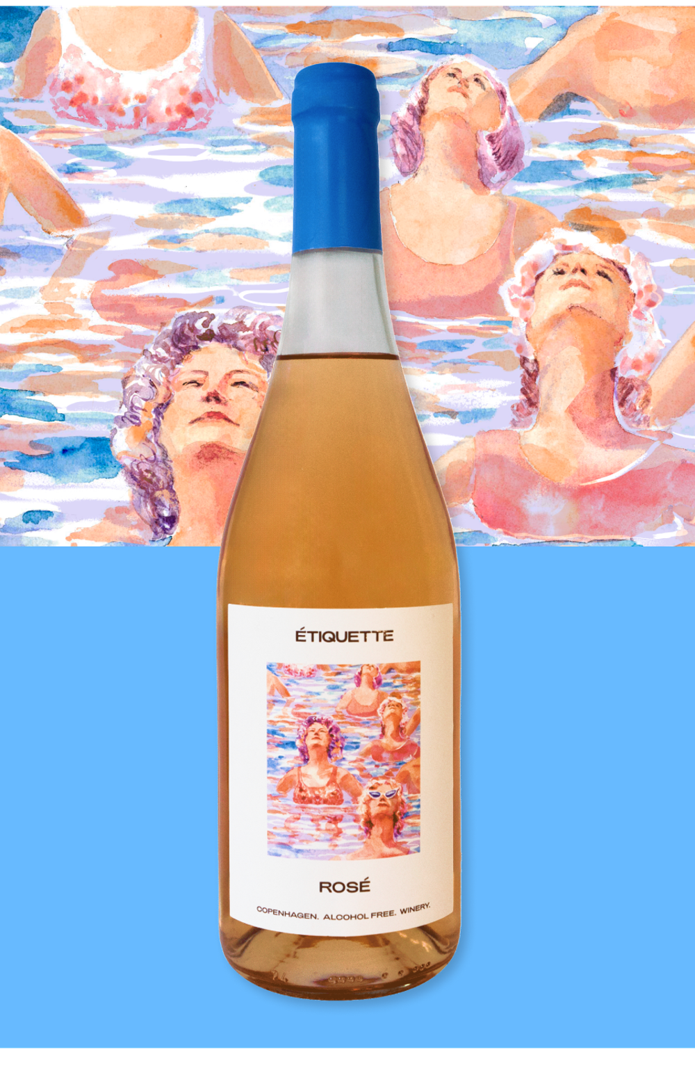 Étiquette Rosé 0.0% 0.75L, Non alcohol