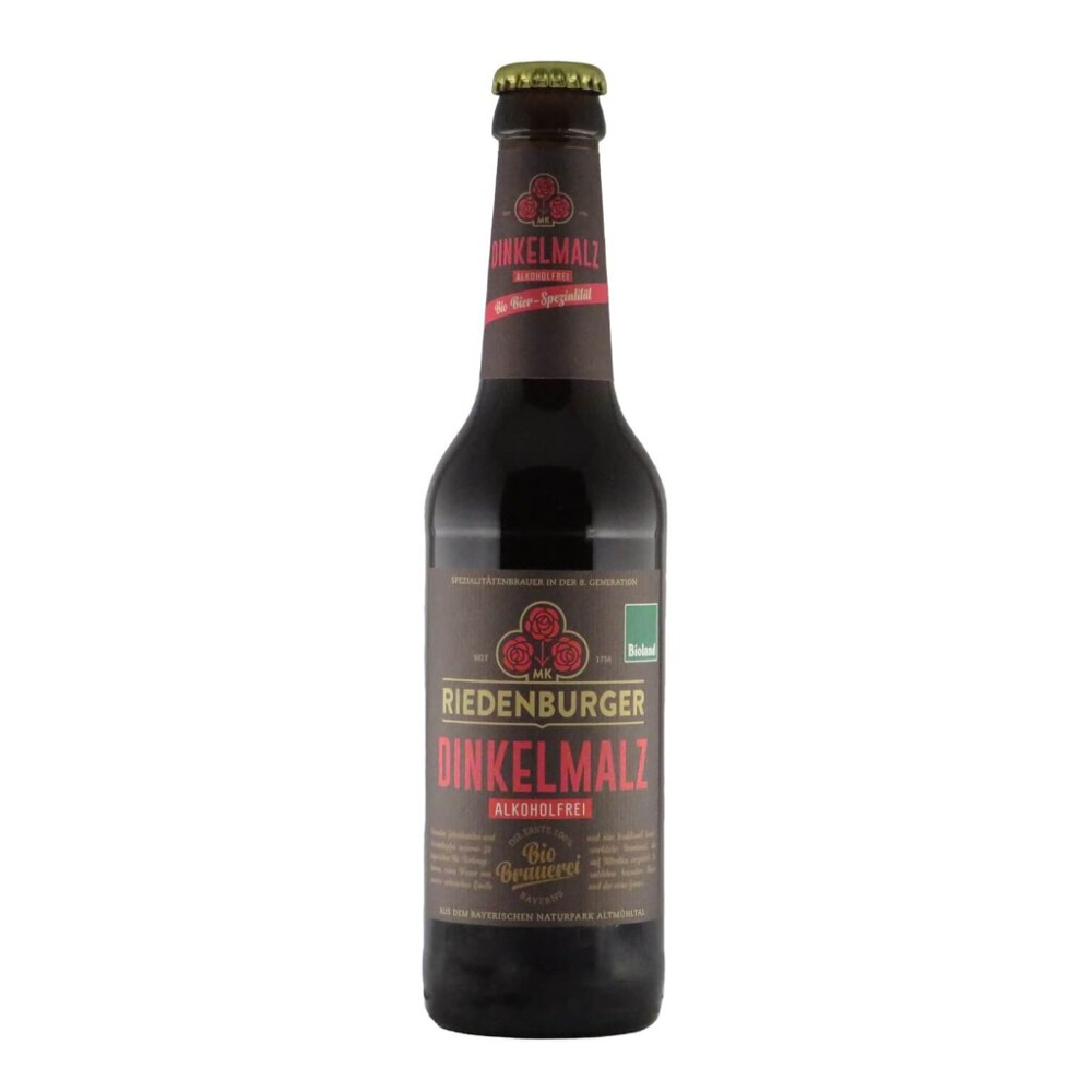 Riedenburger Dinkelmalz Alkoholfrei BIO 0,33l 0.0% 0.33L, Beer