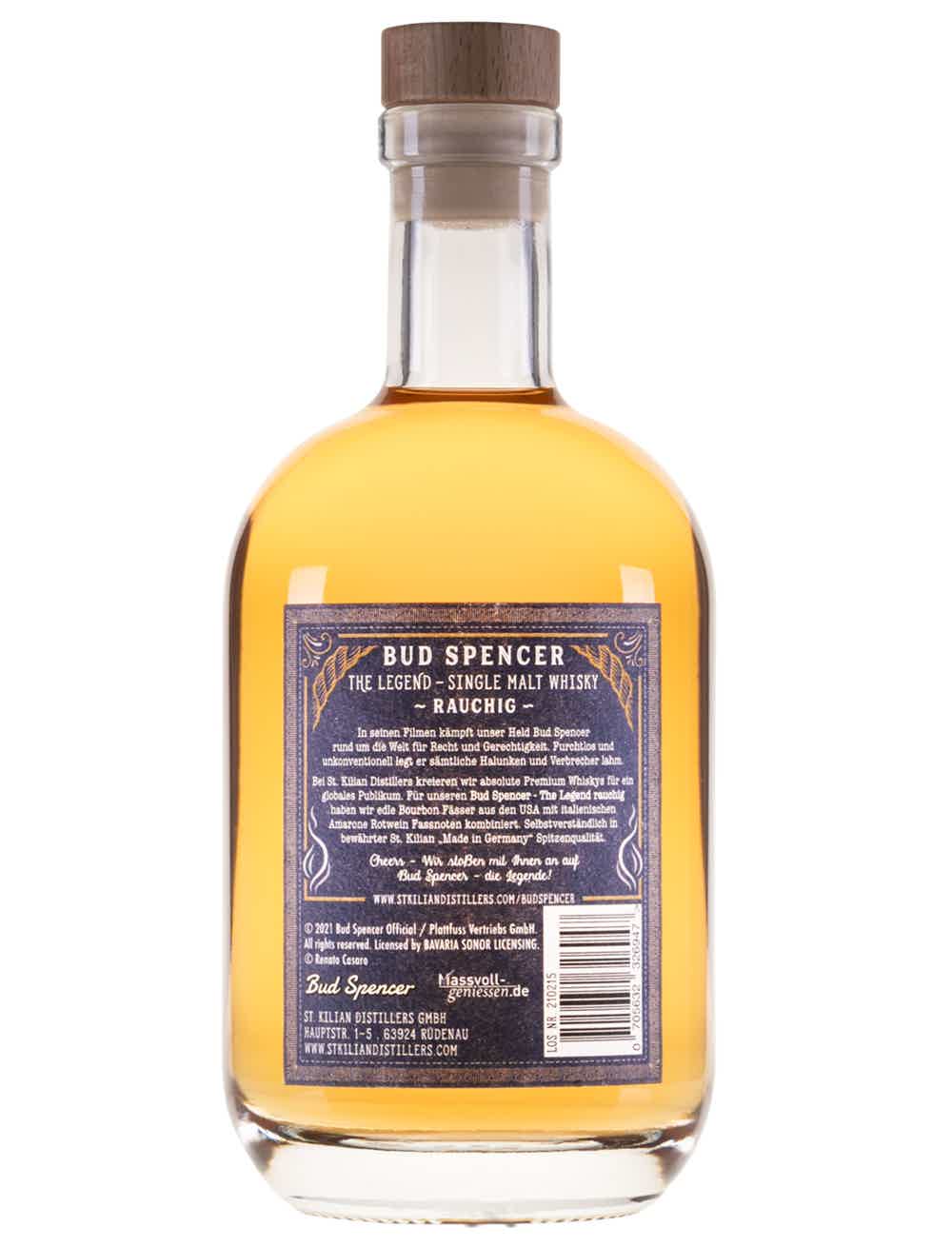 Bud Spencer - The Legend - Whisky (Peated) 49.0% 0.7L, Spirits