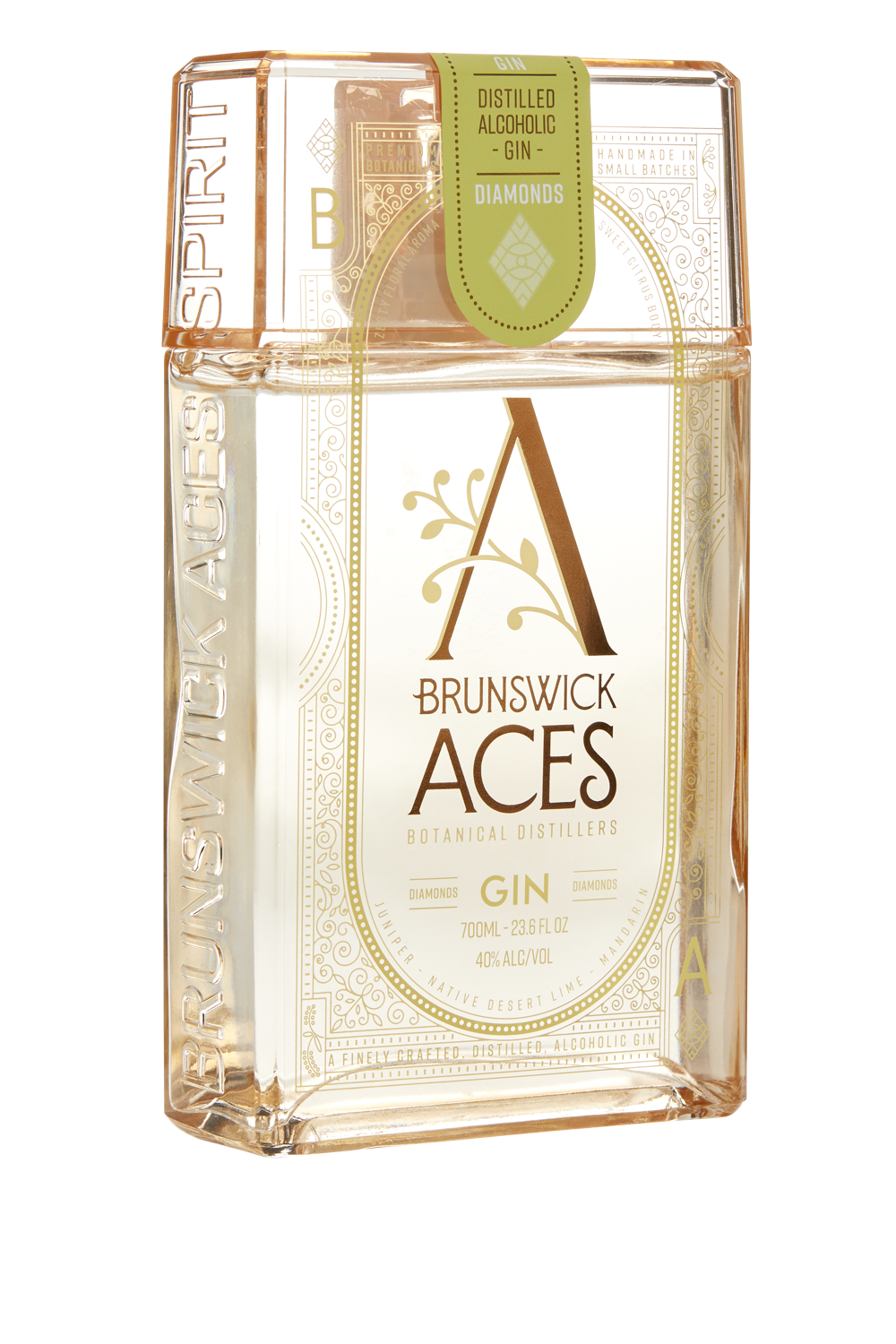 Brunswick Aces Diamonds Gin 40.0% 0.7L, Spirits