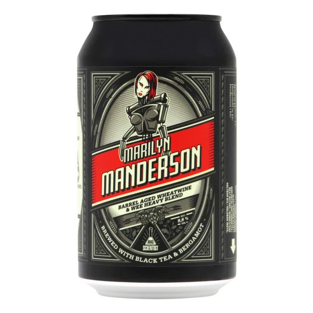Mad Scientist/Anderson Marilyn Manderson BA Wheatwine 0,33l 9.8% 0.33L, Beer