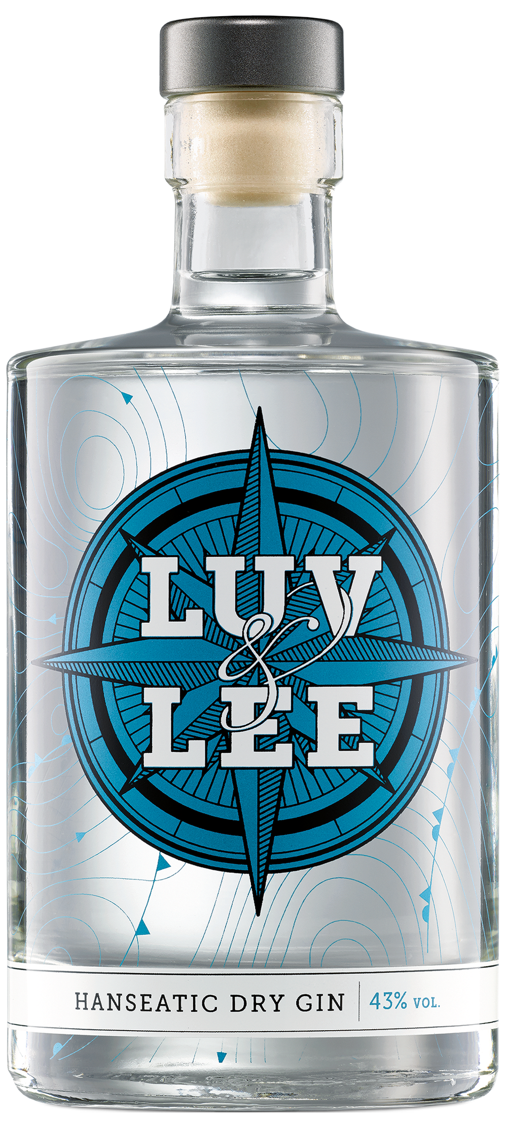 LUV & LEE DRY GIN 43.0% 0.5L, Spirits