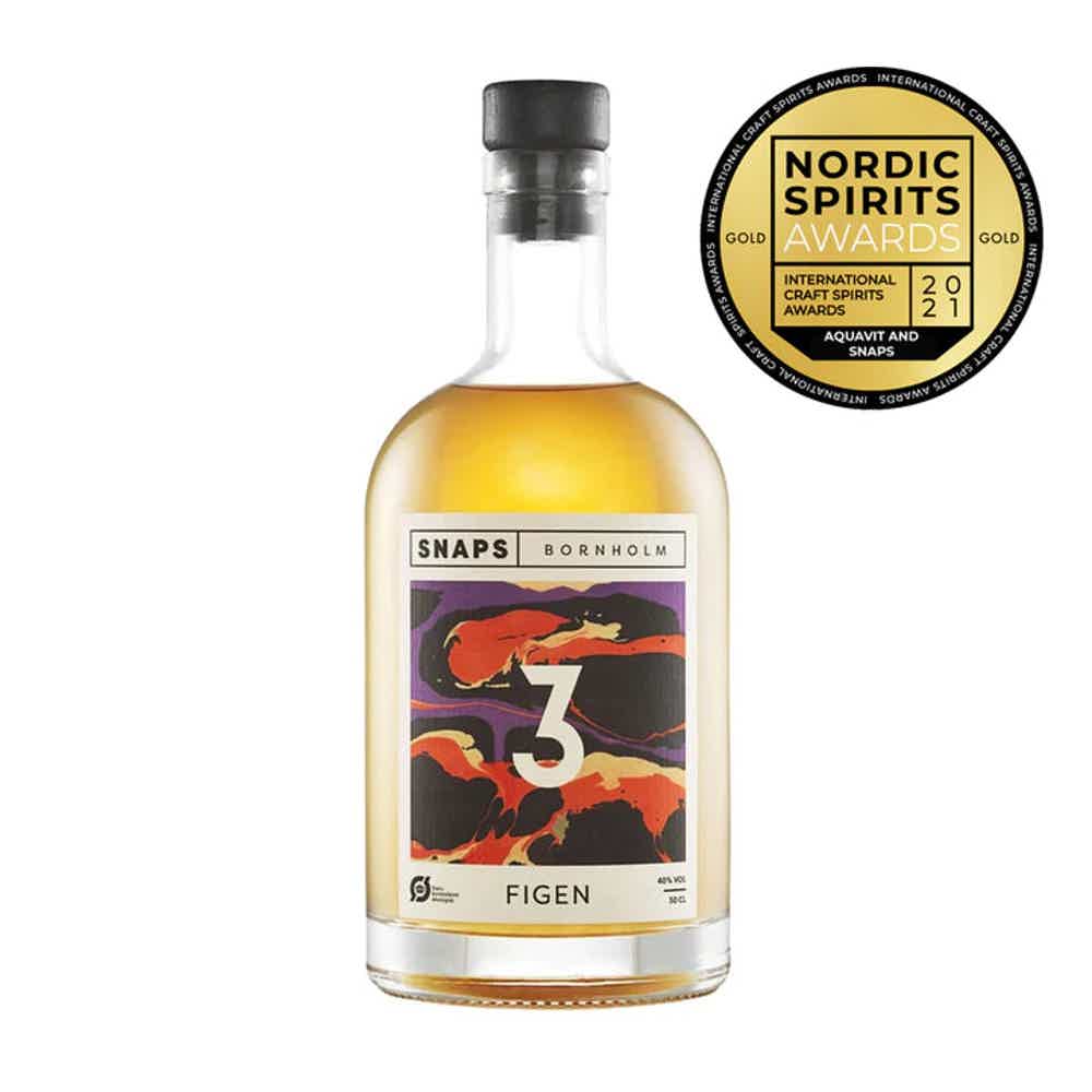 № 3 Figen Snaps 40% - 50 cl 40.0% 0.5L, Spirits