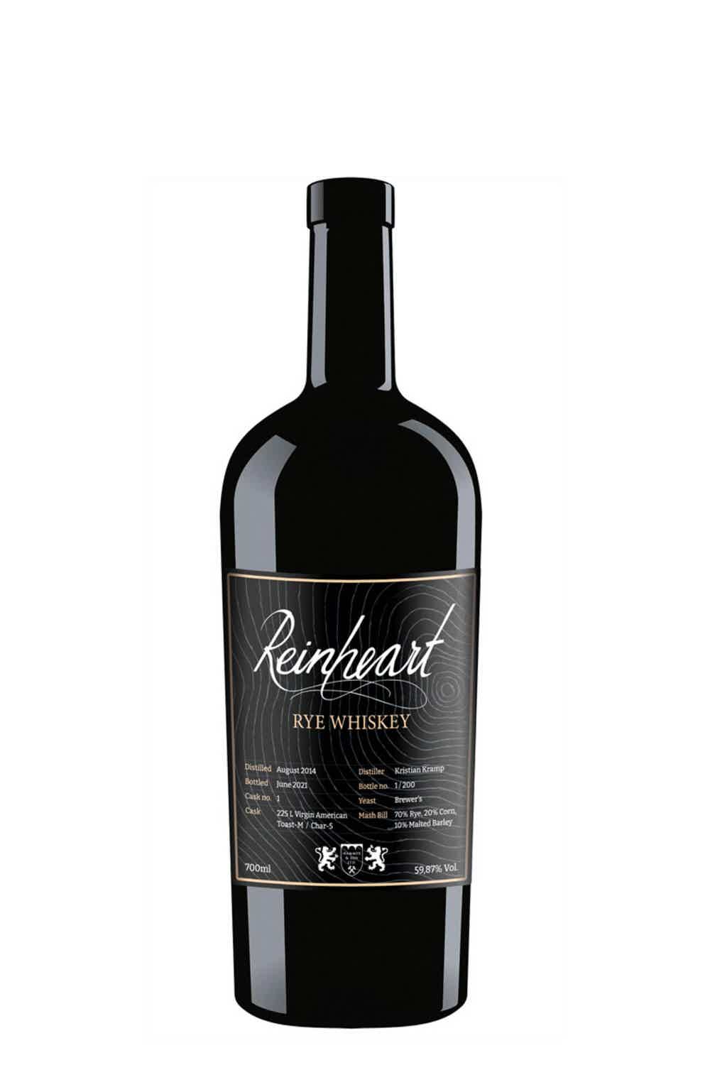 Reinheart Rye Whiskey 2015 Cask #2 56.8% 0.7L, Spirits