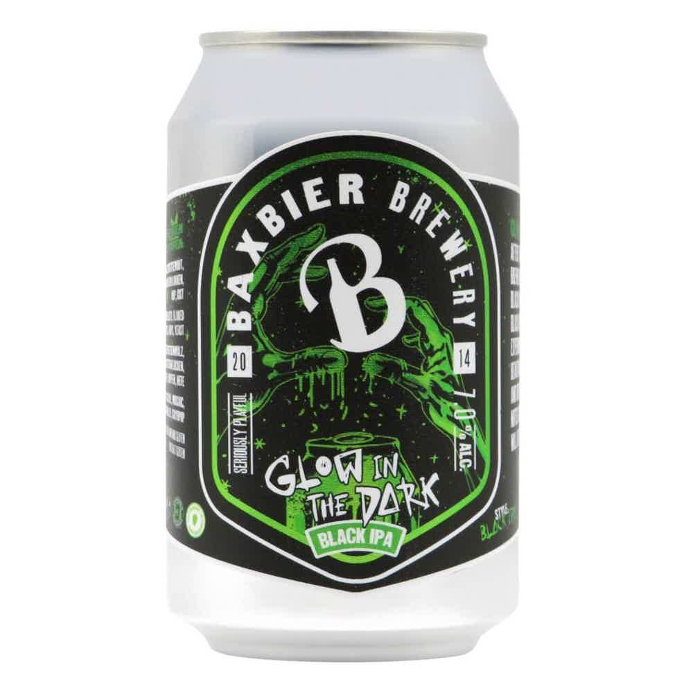 Baxbier Glow In The Dark Black IPA 0,33l 7.0% 0.33L, Beer