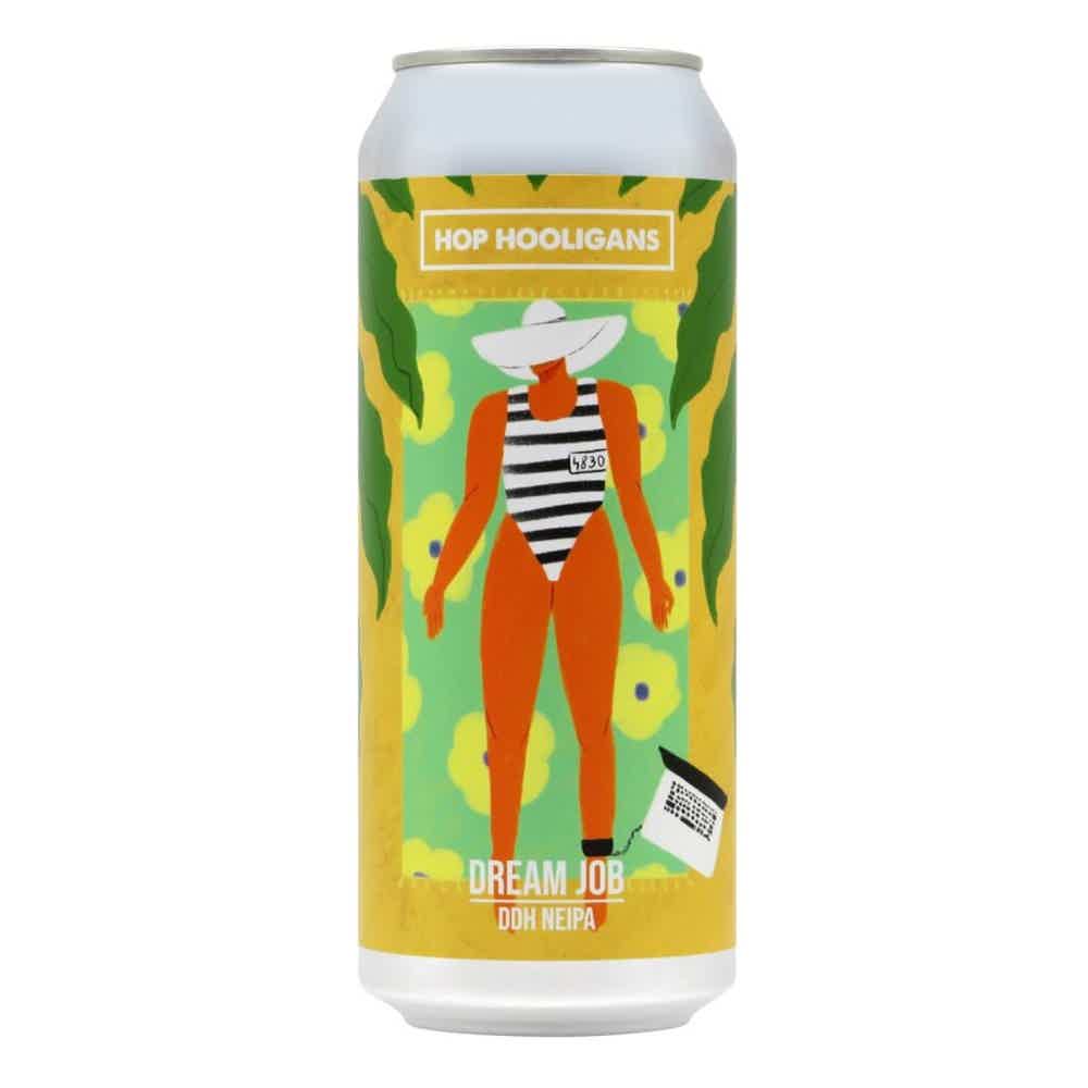 Hop Hooligans Dream Job DDH New England IPA 0,5l 6.0% 0.5L, Beer