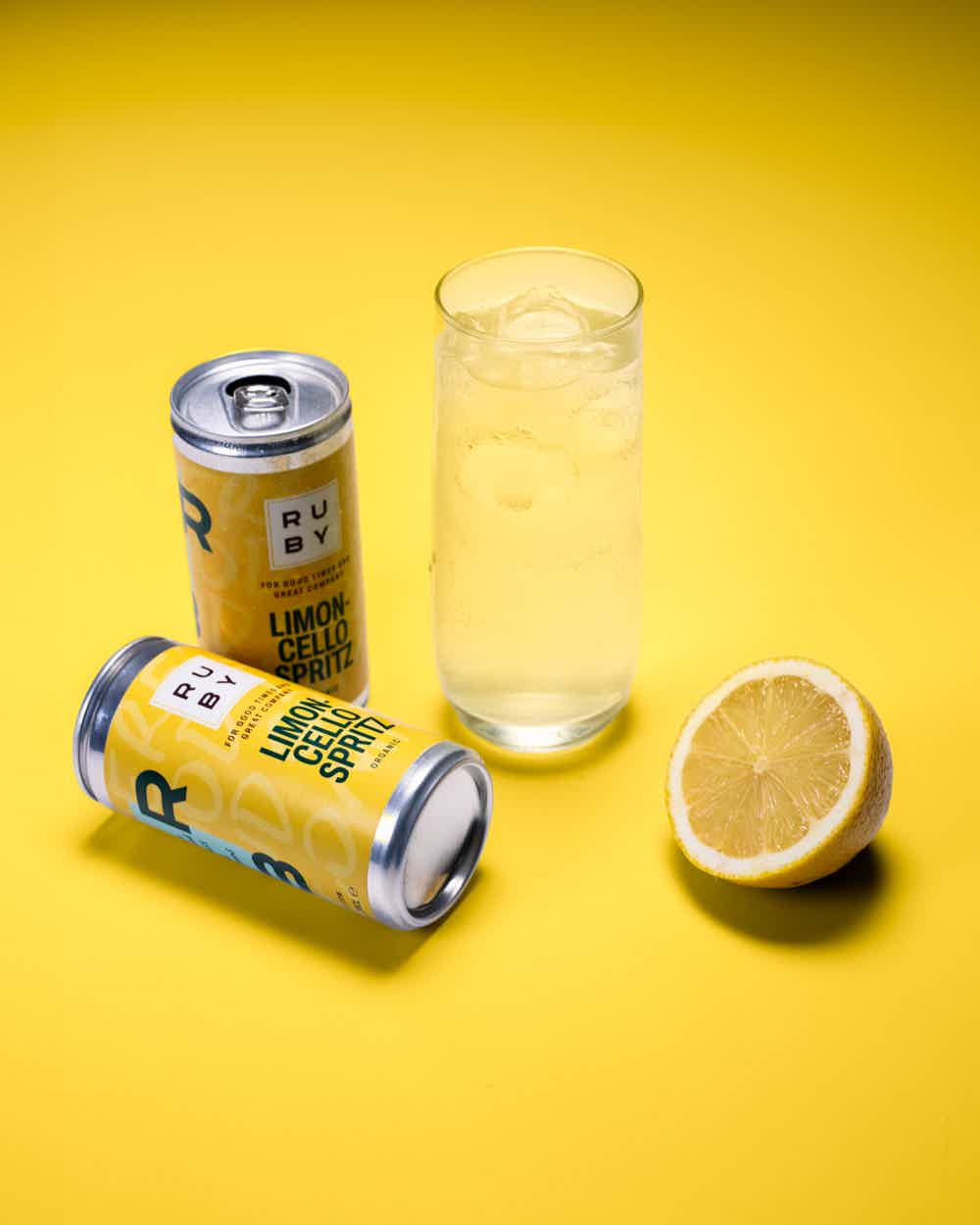Ruby Limoncello Spritz RTD 8.1% 0.2L, Spirits