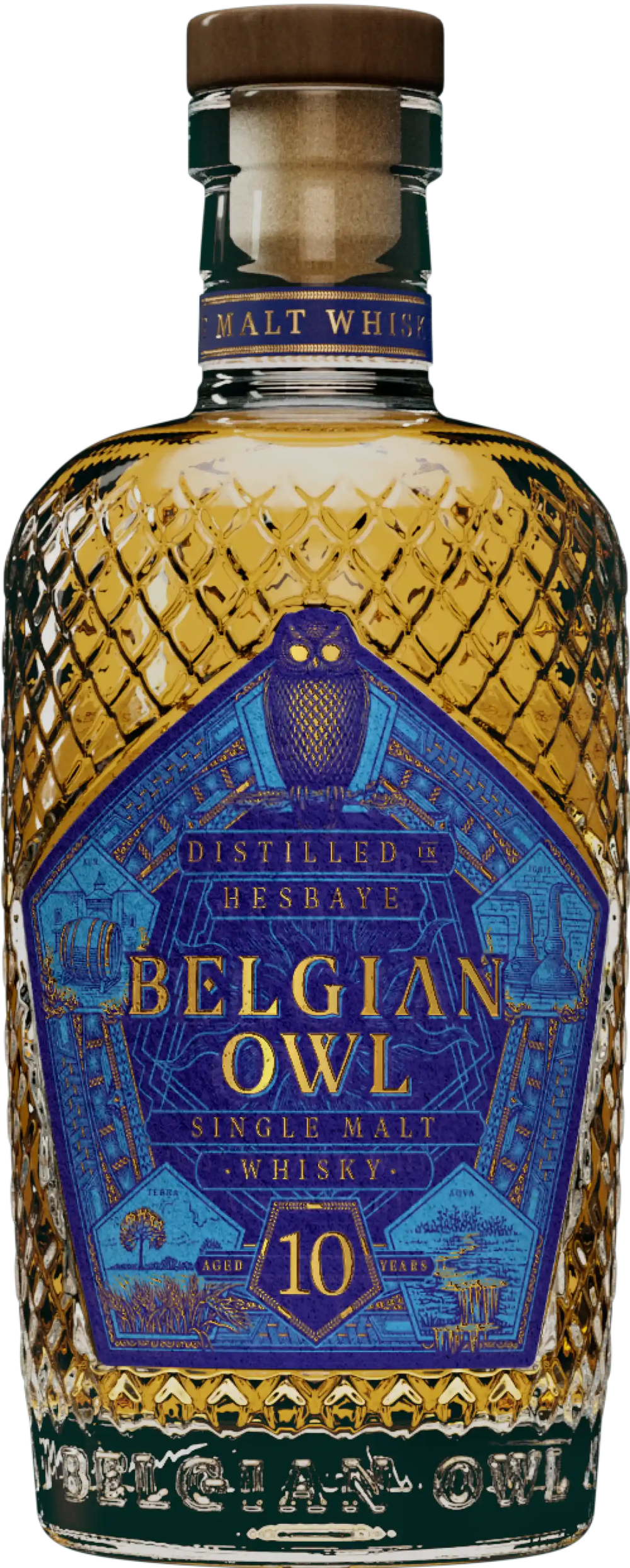 Belgian Owl 10 Years 46.0% 0.5L, Spirits