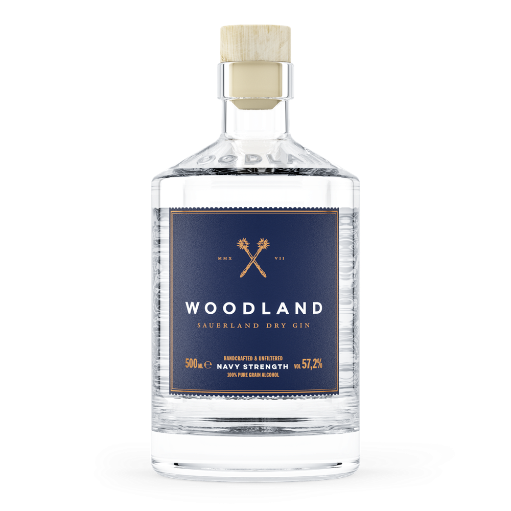 Woodland Navy Strength 57.2% 0.5L, Spirits