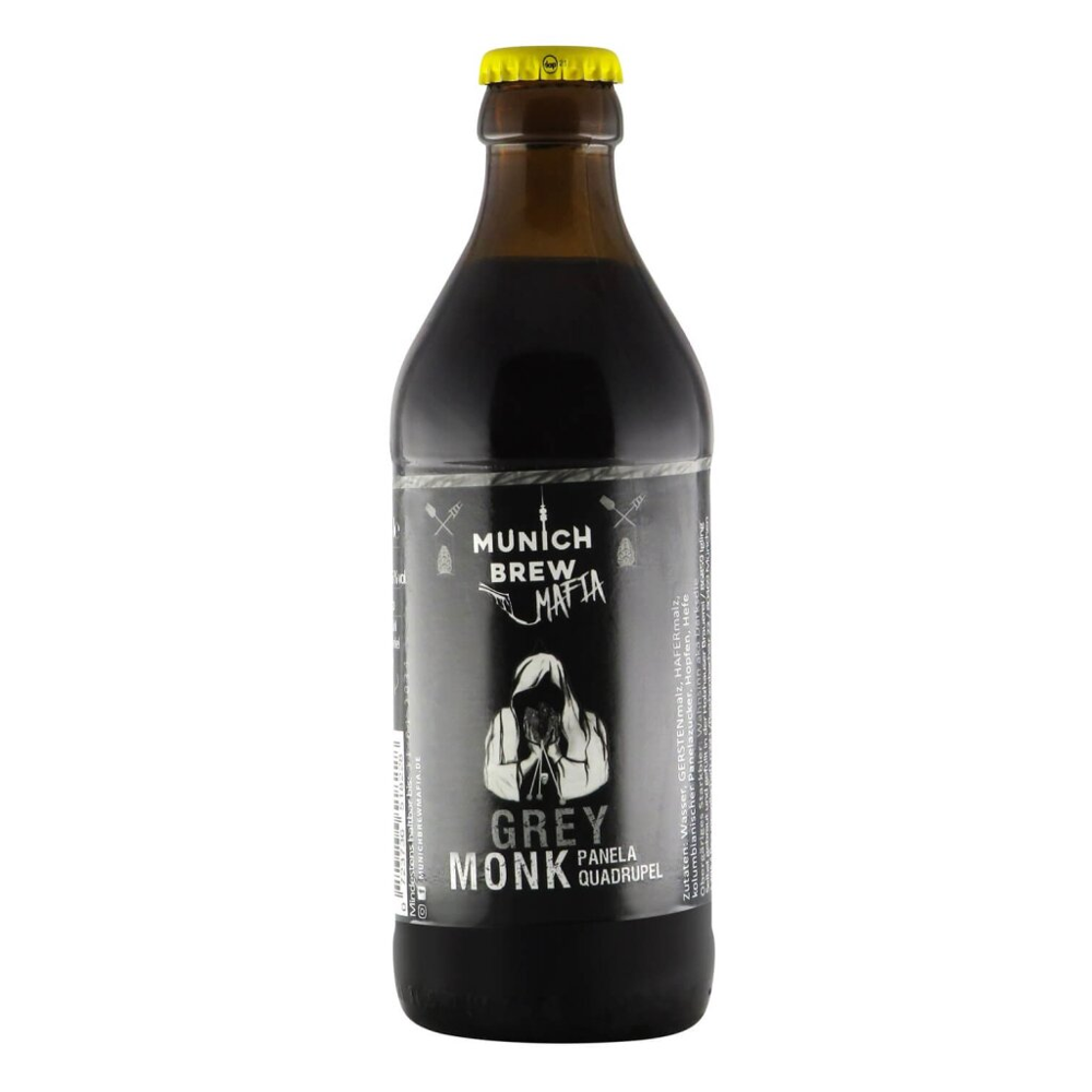 Munich Brew Mafia Grey Monk Panela Quadrupel 0,33l 12.5% 0.33L, Beer