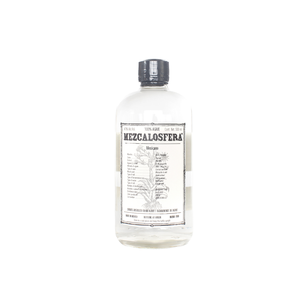 MEZCALOSFERA 2022 MEXICANO - BERTA VAZQUEZ | 500 ML 47.0% 0.5L, Spirits