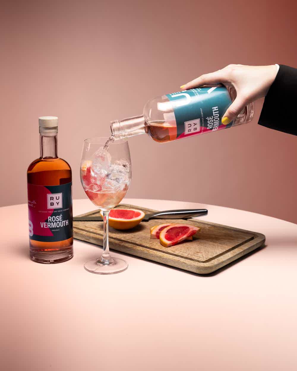 Ruby Rosé Vermouth 15.0% 0.75L, Wine