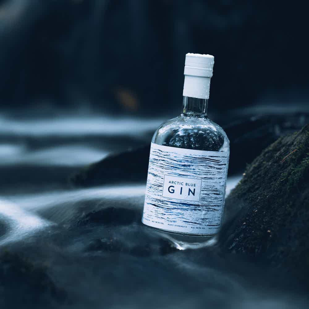Arctic Blue Gin Navy Strength 58,5% 500ml 58.5% 0.5L, Spirits