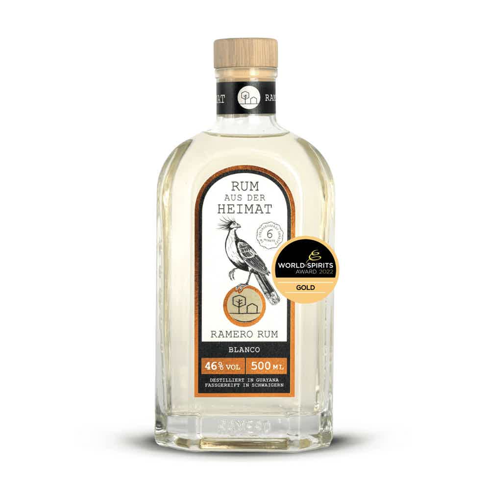 Ramero Blanco Rom 46.0% 0.5L, Spirits