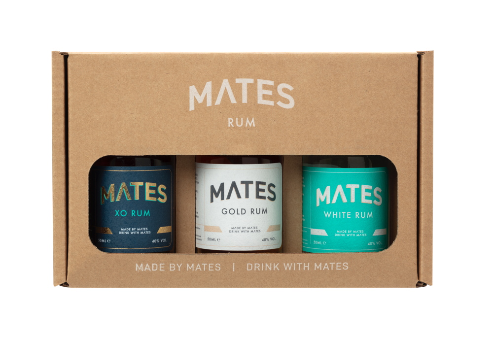 Mates Giftpack 40.0% 0.15L, Spirits