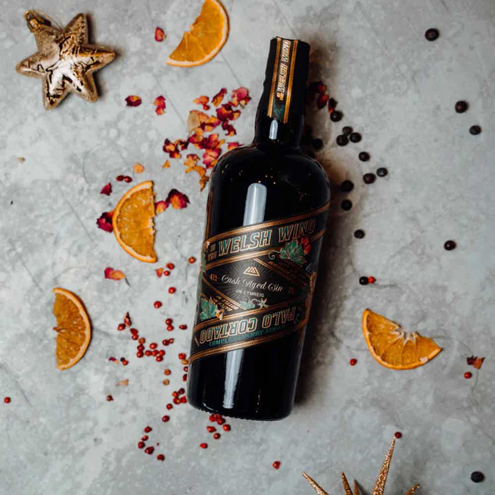 IN THE WELSH WIND Palo Cortado Cask-Aged Gin 43.0% 0.7L, Spirits