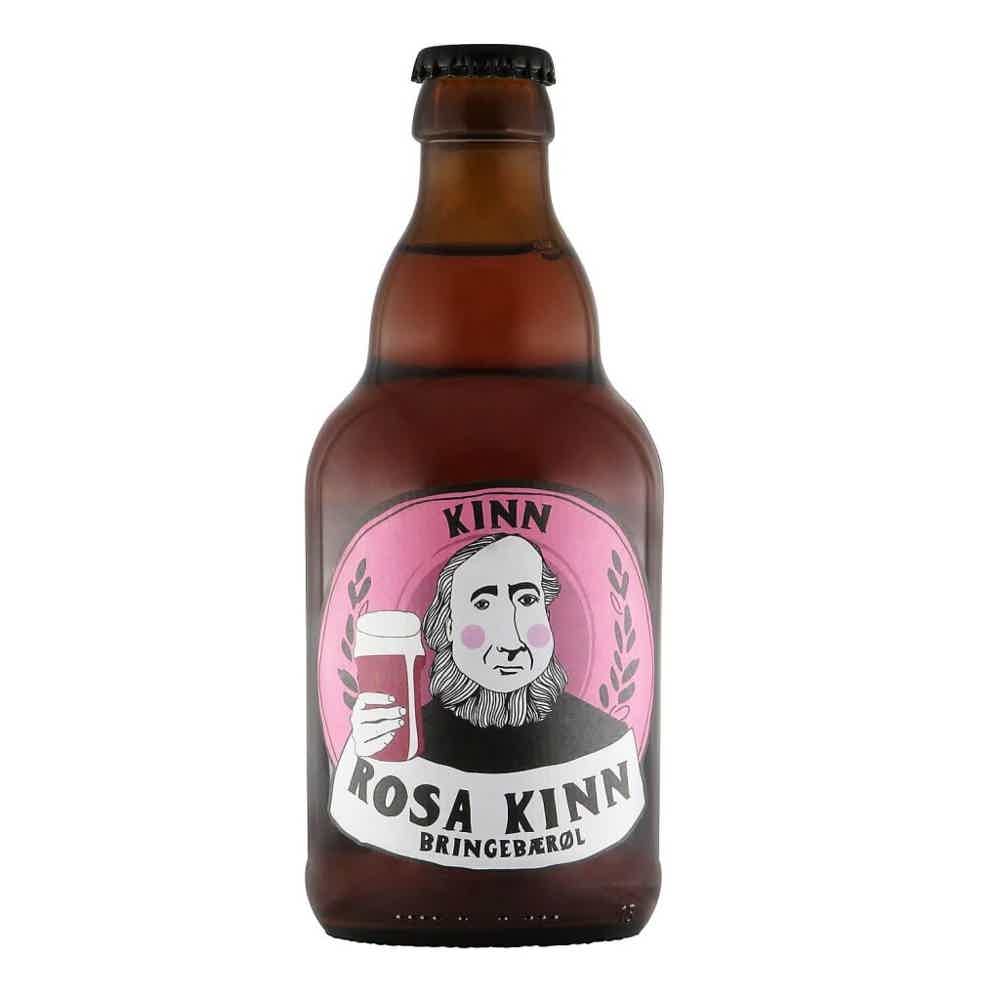 Kinn Rosa Kinn Weisse mit Himbeeren 0,33l 4.5% 0.33L, Beer