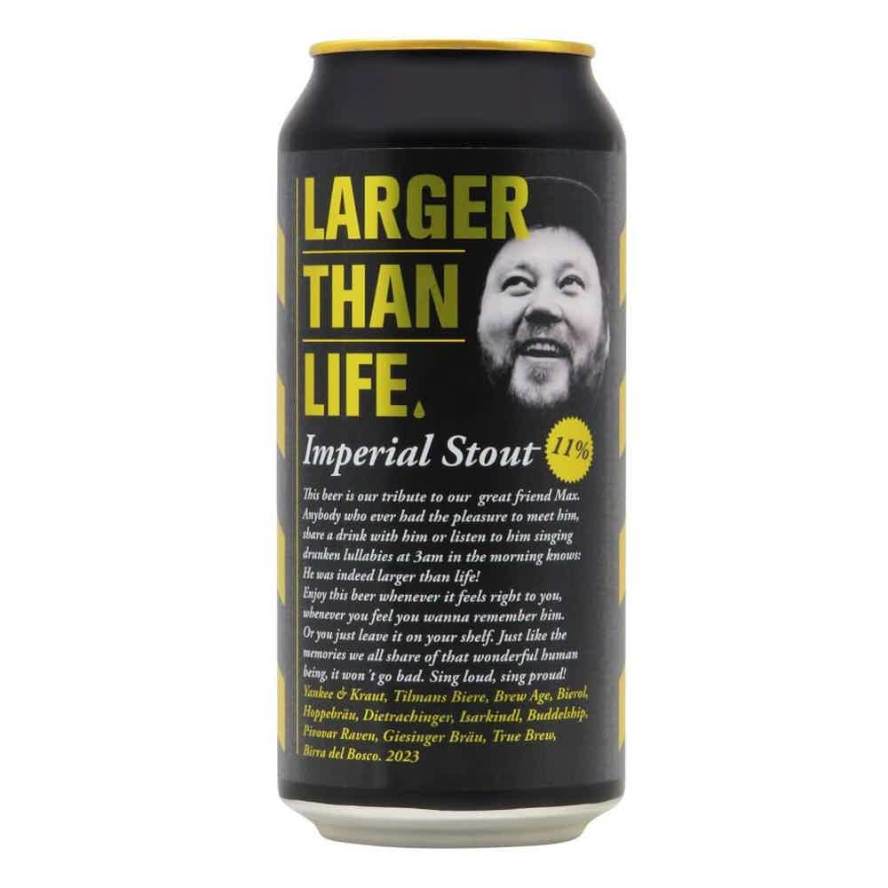 Collaboration-Sud Larger Than Life Imperial Stout 0,44l 11.0% 0.44L, Beer