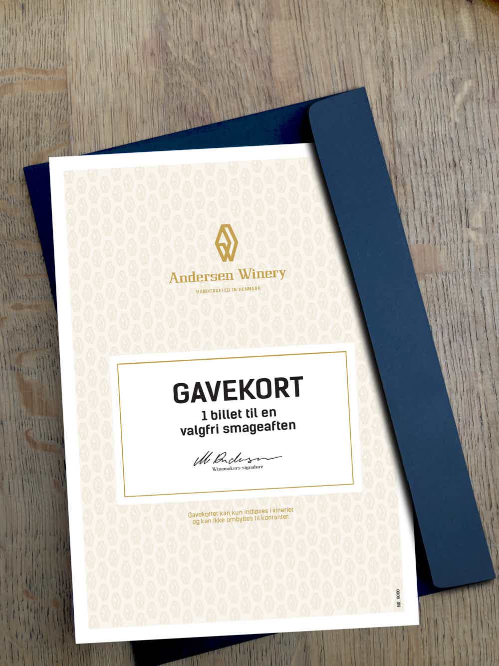 Gavekort - Smagning