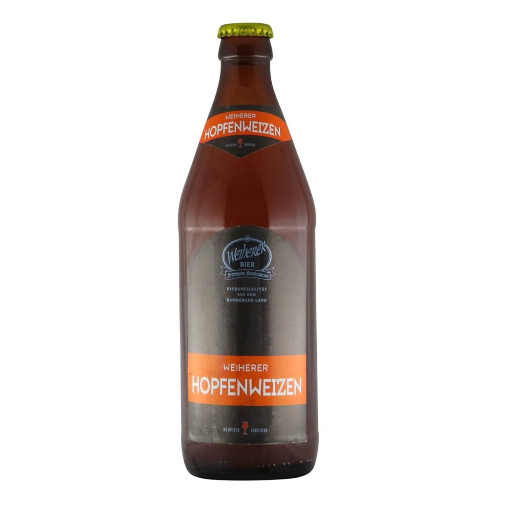 Weiherer Hopfenweizen 0,5l 5.2% 0.5L, Beer