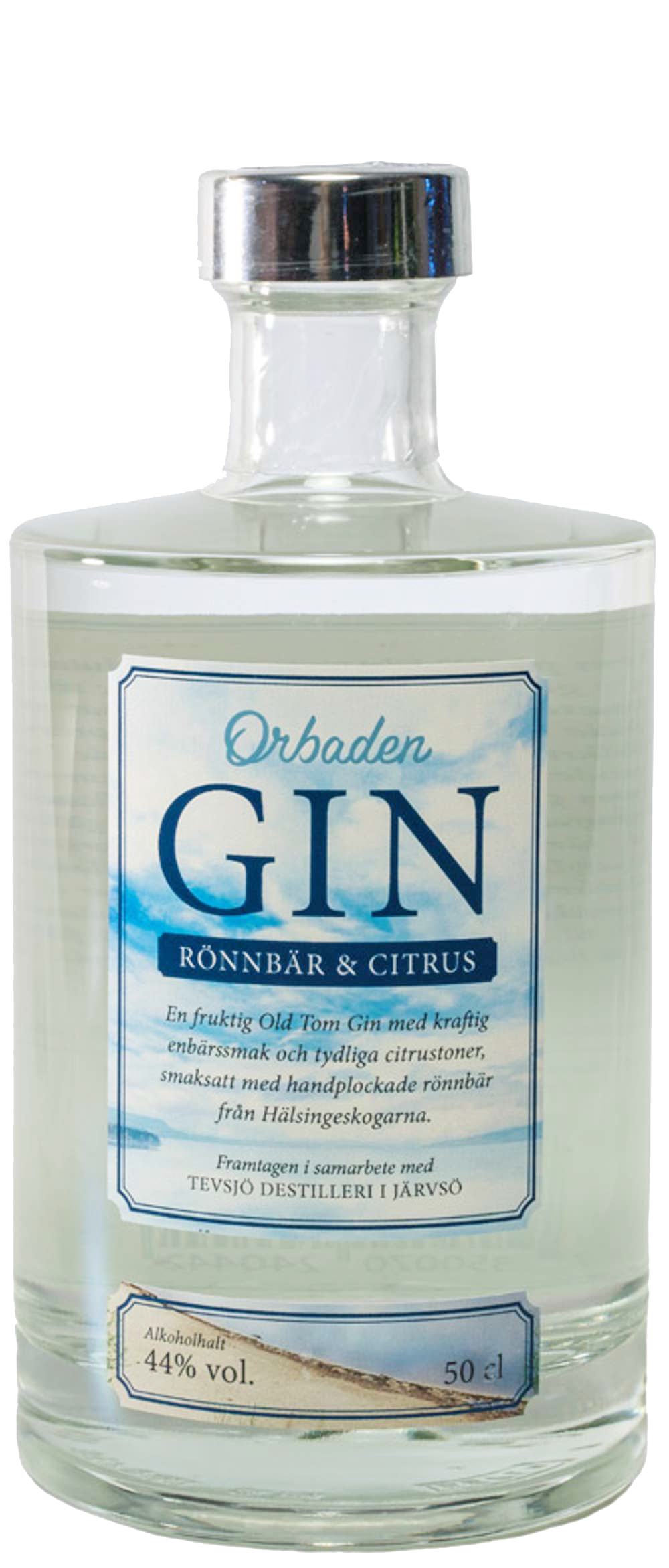 Orbaden Gin Rowanberry & Citrus 44.0% 0.5L, Spirits