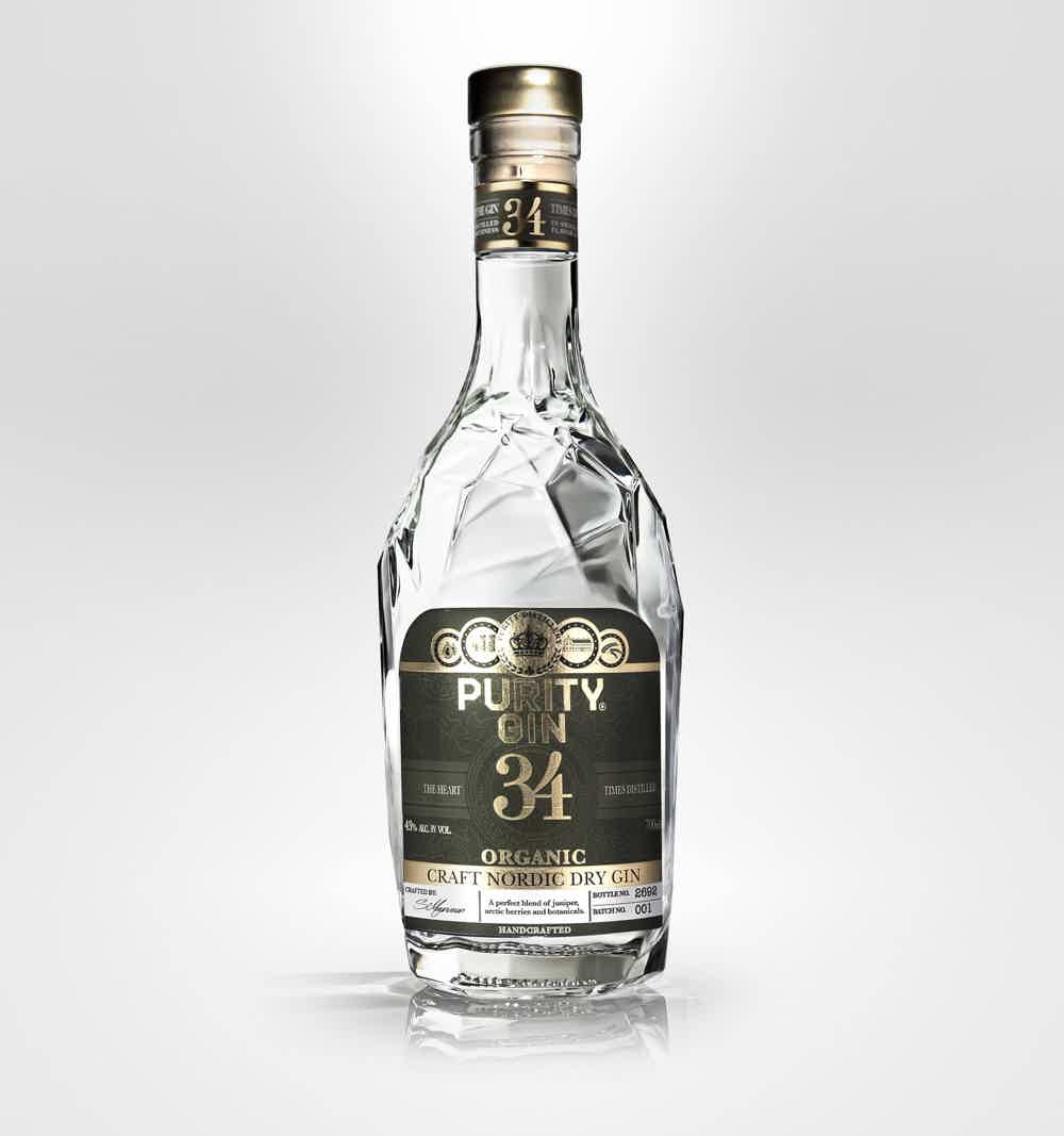 Purity London Dry Organic 34 Gin 700 ml 43.0% 0.7L, Spirits