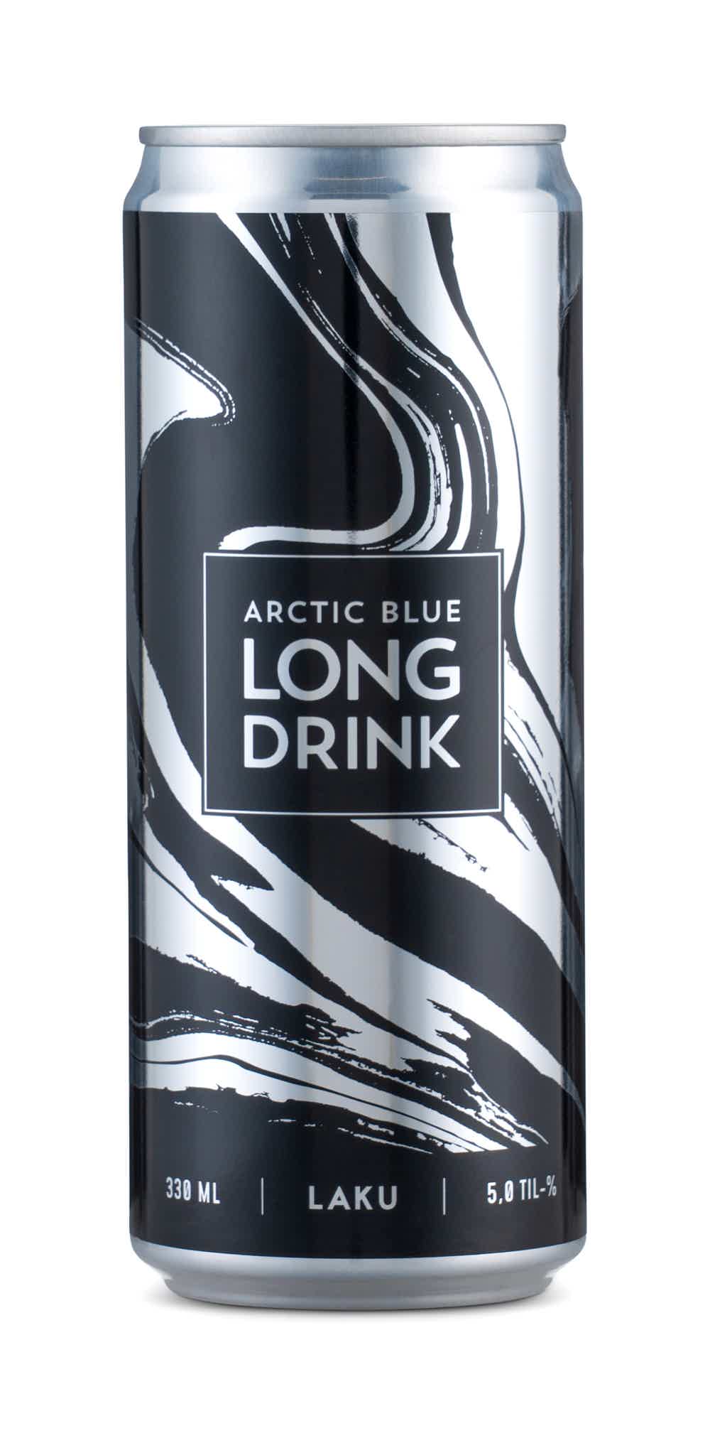 Arctic Blue Long Drink Laku 5% 330ml: Arctic Blue Long Drink Laku 5% 330ml