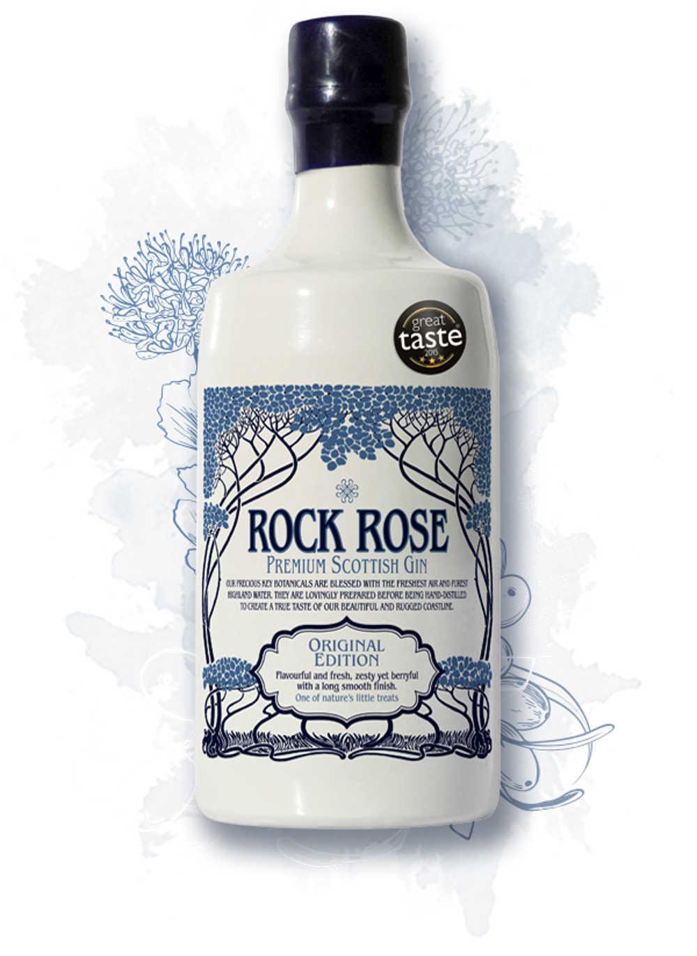 ROCK ROSE GIN 41.5% 0.7L, Spirits