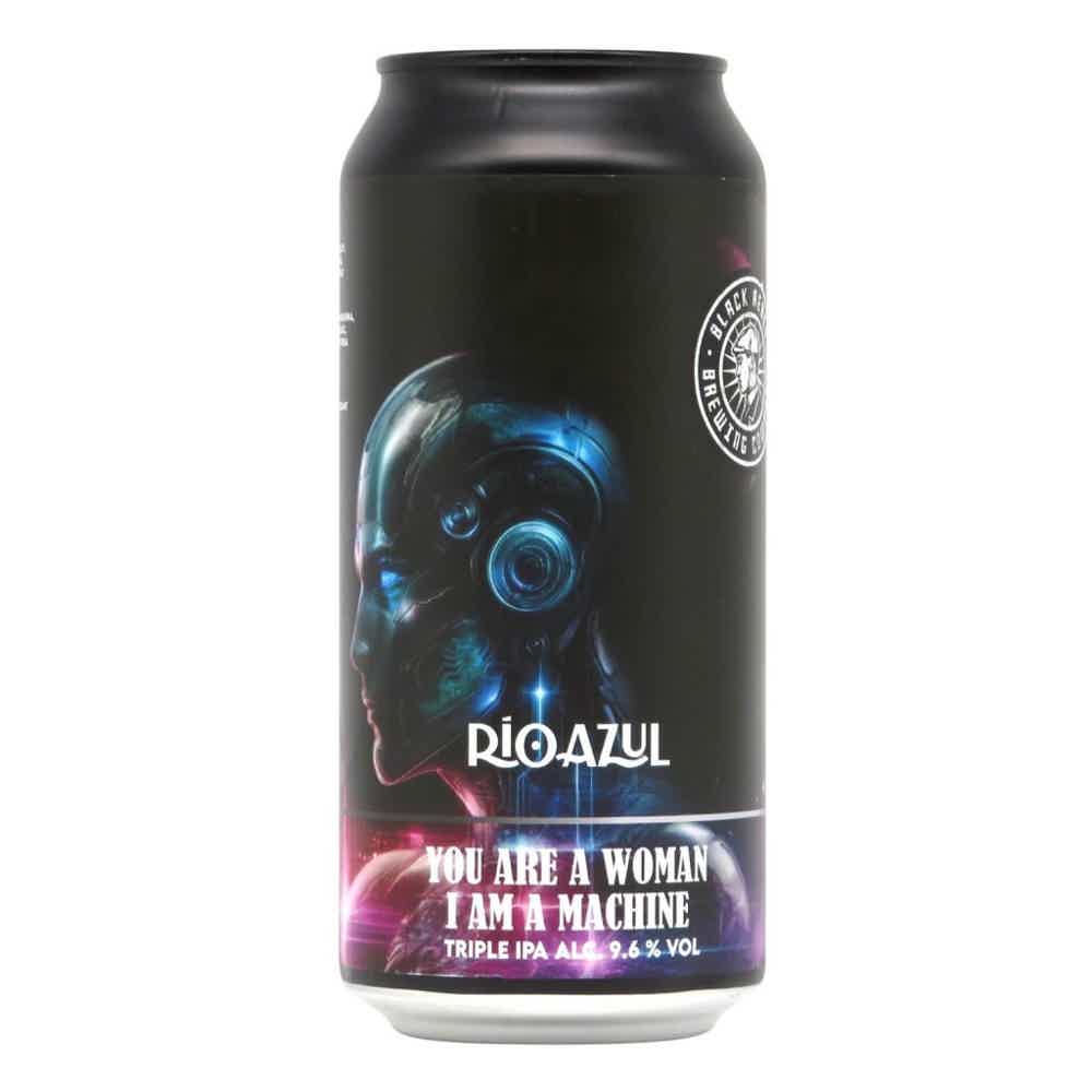 Black Rebel Brewing x Rio Azul You Are A Woman I Am A Machine Triple IPA 0,44l 9.6% 0.44L, Beer